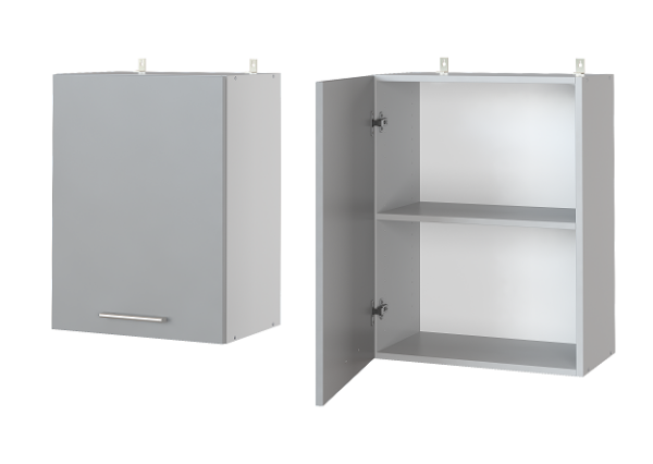 Шкаф кухонный верхний "Фиджи" А61 (кварц, крафт, доломит, белый, бетон, графит)